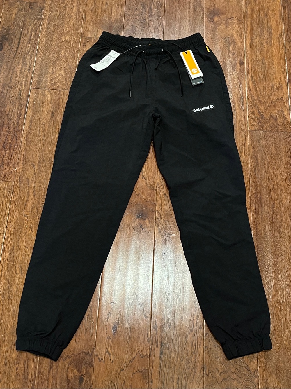 Timberland Black Nylon Jogger Track Pants Size S